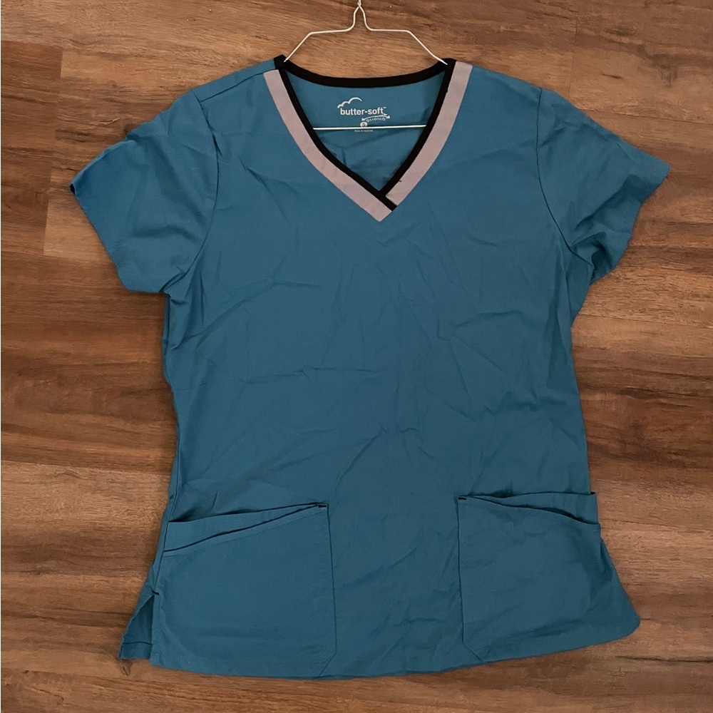 Butter Soft Scrub Top